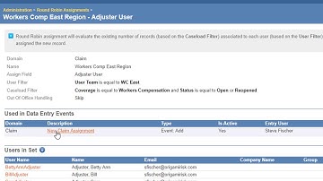 Round-Robin Assignments