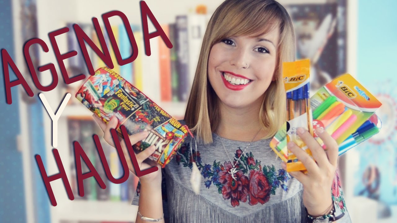 Organización agenda + Haul material escolar | Vuelta a clases 2015