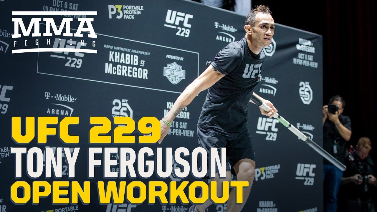 Tony Ferguson UFC 229 Open Workout (Complete) - MMA ...