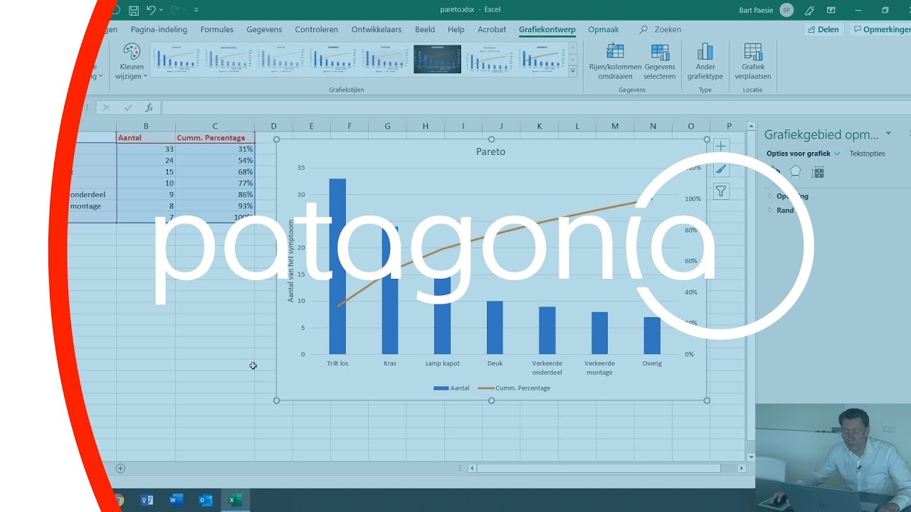 Excel Tutorial - Pareto Diagram - YouTube