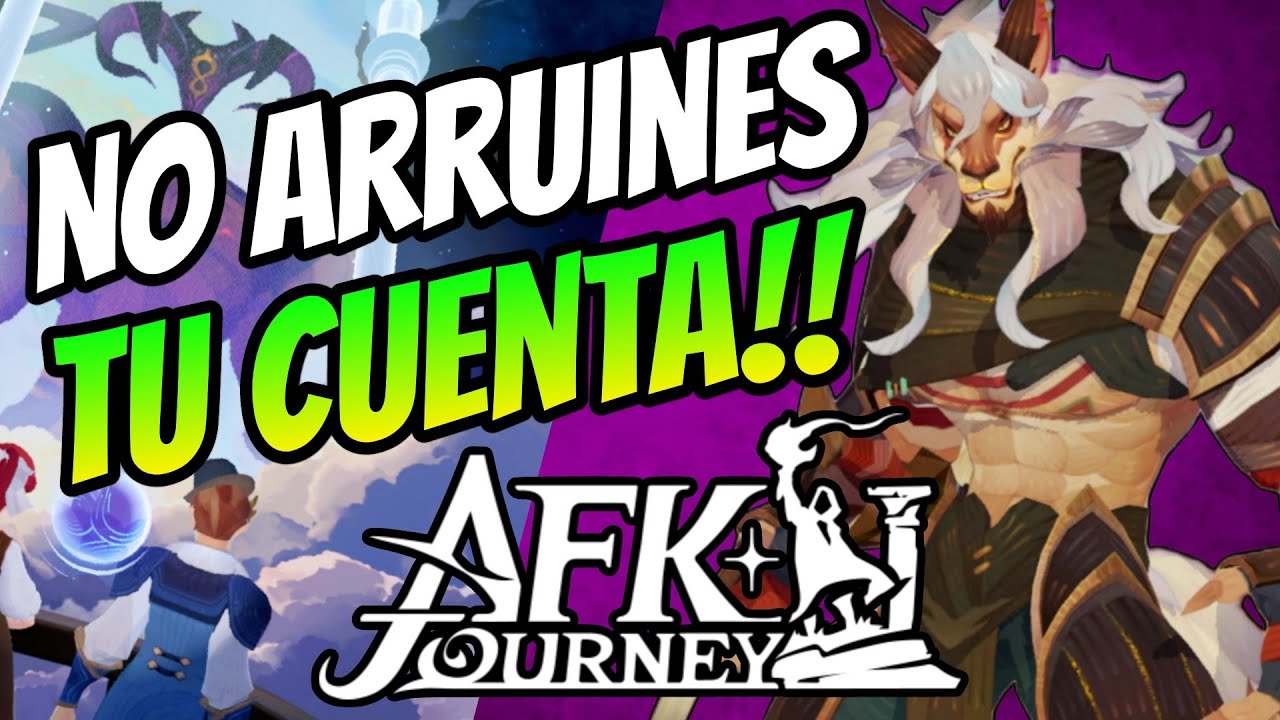 CUIDADO!! No Arruines Tu Cuenta F2P en AFK Journey
