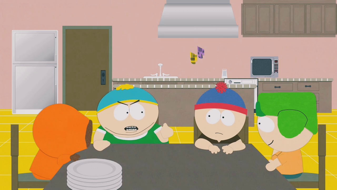 Eric Cartman comiendo KFC South Park YouTube