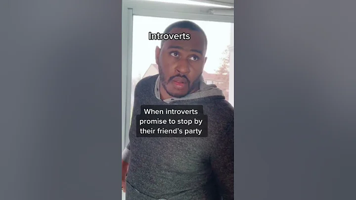 Introverts Showing Up To The Party 🎉 #shorts