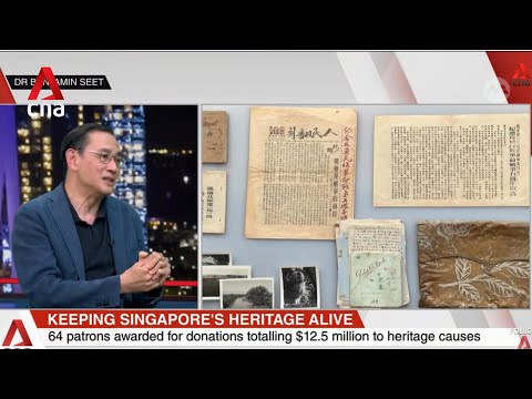 64 patrons awarded for collectively contributing S$12.5m for heritage causes