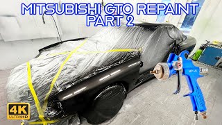 Re-painting a classic Japanese sports car the Mitsubishi GTO PT2