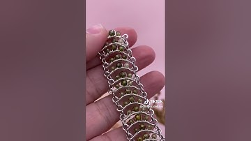 How to Make a Stylish Bracelet with mini Crystals | Step-by-Step Guide by DIYforu_Della_EU