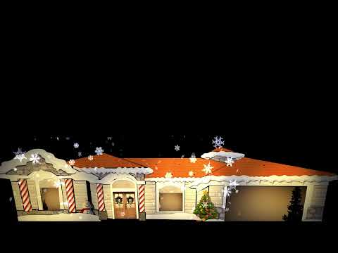 Holiday Projection Mapping Sample