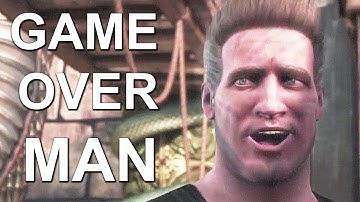 Mortal Kombat X Alien Game Over Man Easter Egg Johnny Cage Intro Funny