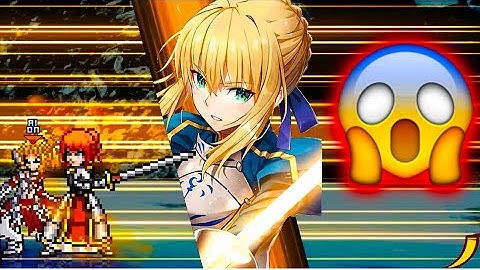 ALTER SABER TP VS MORDRED IN JUMP FORCE MUGEN