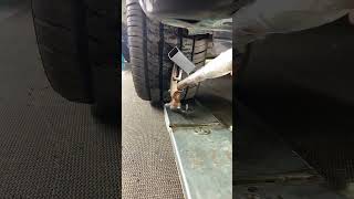 Tires Run Through Thick Nails To Test Quality