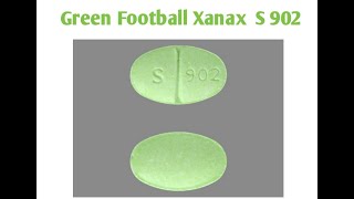 Side Effects of Green Football Xanax S 902