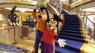 Goofy and Max Meet and Greet on Disney Dream Cruise, Disney Cruise Line