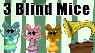 Three Blind Mice | Kids Nursery Rhymes