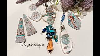 Polymer Clay Muted Mokume