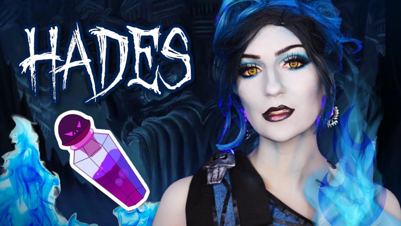 Hades Blue Hair Wig - wide 6