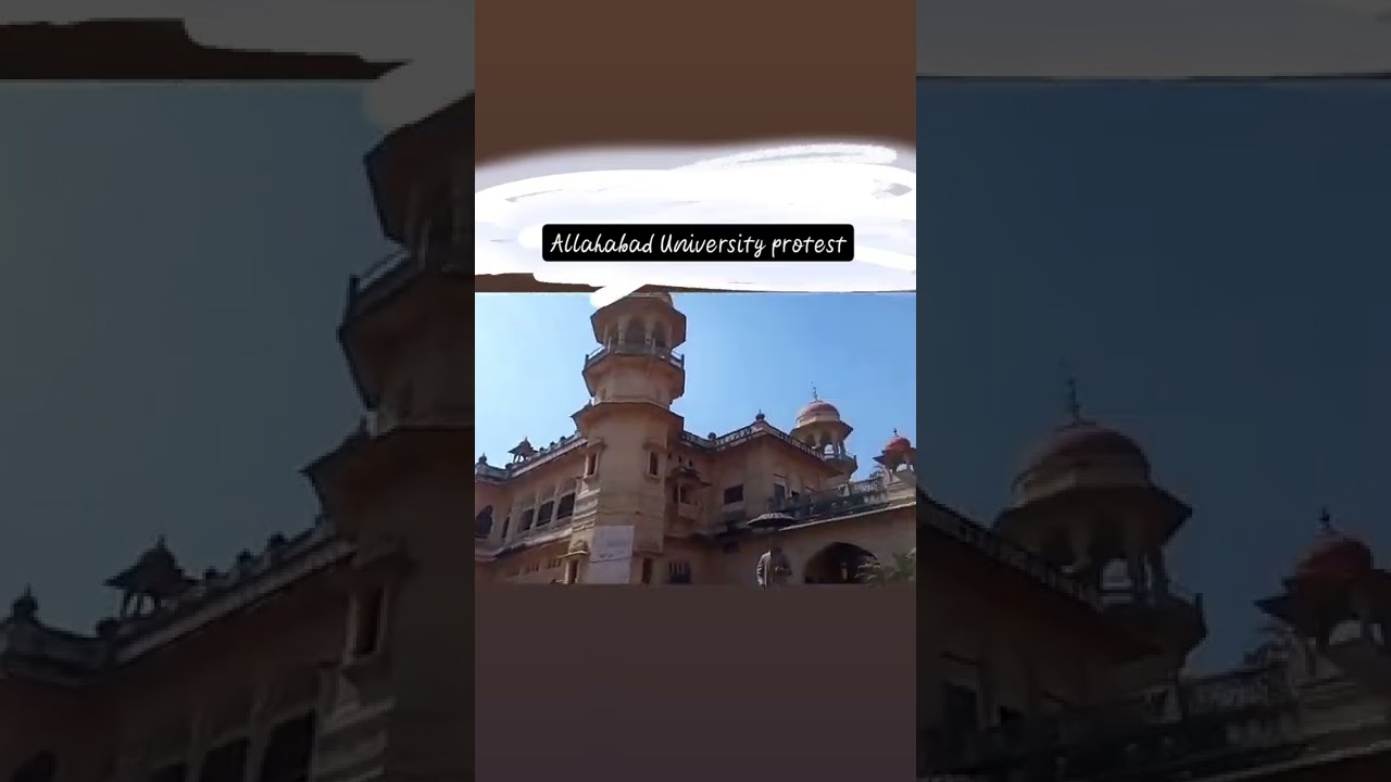 Allahabad university protest