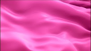 Pink Deep color Wave Loop waving in wind. Color Pink Flag 1080p Full HD 1920X1080. Pink flag HD screenshot 5