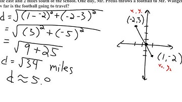 1-3: Distance and Midpoints