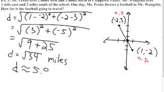 1-3: Distance and Midpoints