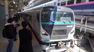 2020年3月6日新型踊り子E257系2000番台 NA-03　回送　東京にて　Express ODORIKO New type Train Series E257 2000