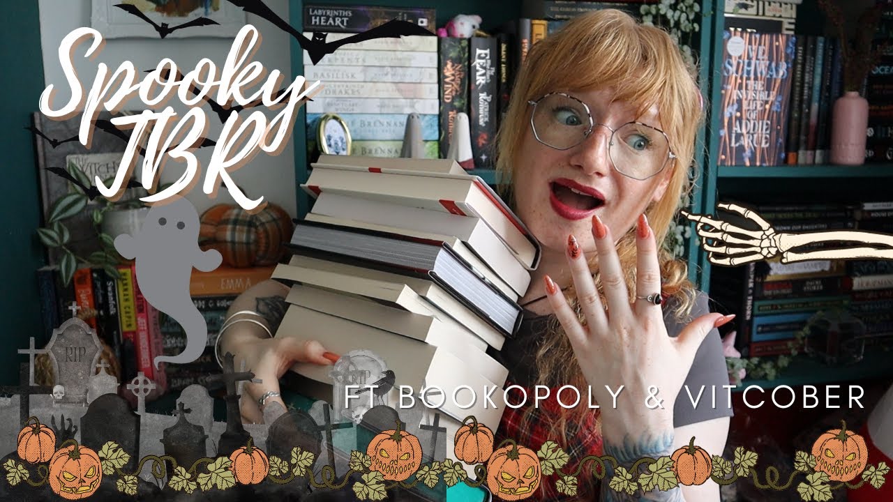 October TBR 👻 All the spooky reads ~ Spookopoly & Victober - YouTube