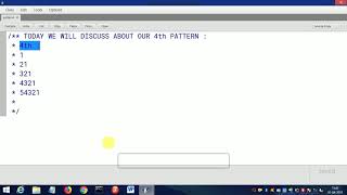 Java print pattern4# 1,21,321,4321,54321.Program applicable to all languages,java as base.