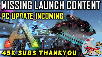 Ark News - Launch Trailer Stuff Incoming? Console Otter Phoenix? Tek Items? -  45k Subs Thankyou