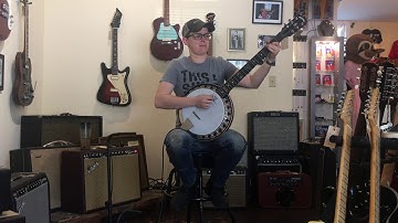 Deering Boston B6-AE and House Scene Vest