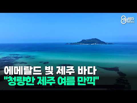 에메랄드 빛 제주 바다..."청량한 제주 여름 만끽"/JIBS/제주/2026.06.28