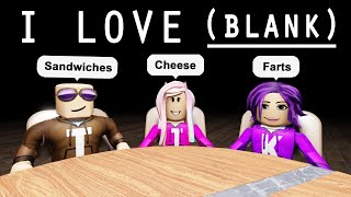 Fill in the Blank! | Roblox