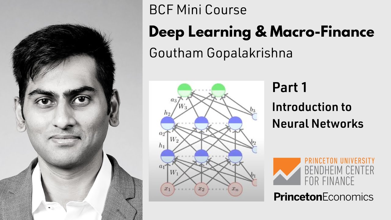 Deep Learning and Macro-Finance Part 1 - YouTube