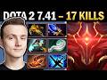 Shadow Fiend Dota 2 7.41 with 17 Kills and 3 Scepters - Dota 2 Gameplay
