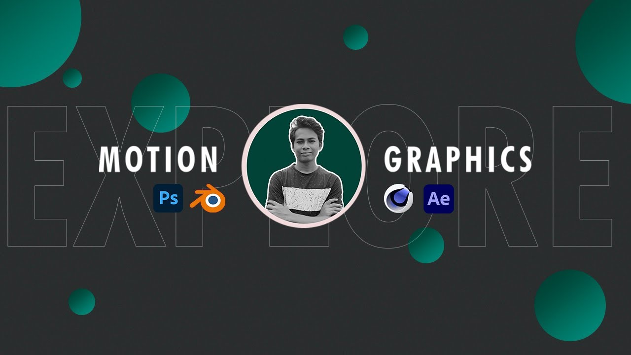 Learn Motion Graphic In Hindi | Cinema 4d, Blander, Photoshop, After effect in Hindi