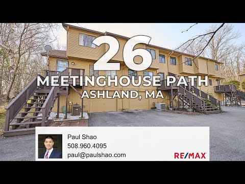 26 Meetinghouse Path, Ashland, MA home video tour