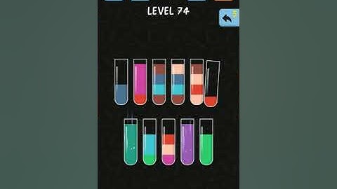 Water Color Sort Level 74 | Level 74