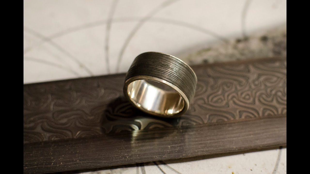Forging a Damascus Ring