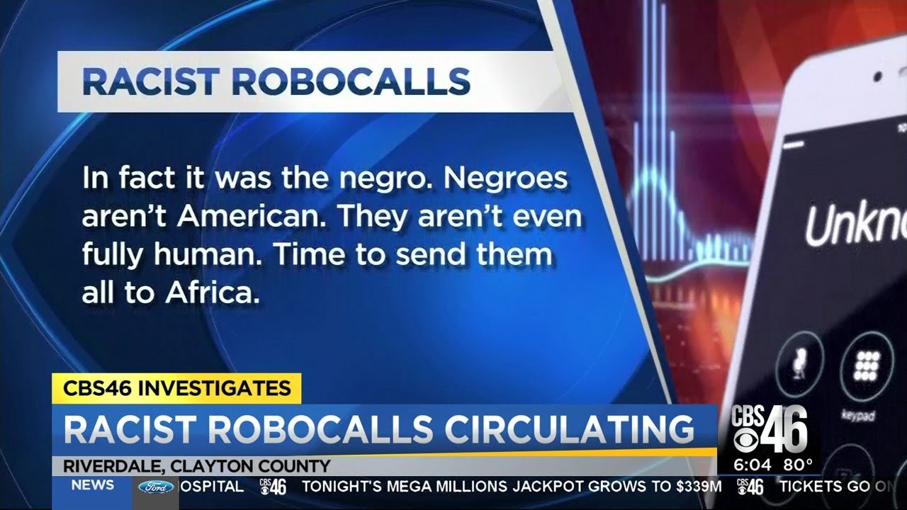 White supremacist allegedly sends out racist robocall