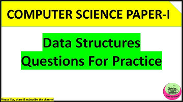 Chapter 2 Data Structures| Computer Science Paper 1| Maharashtra Board| S2CS