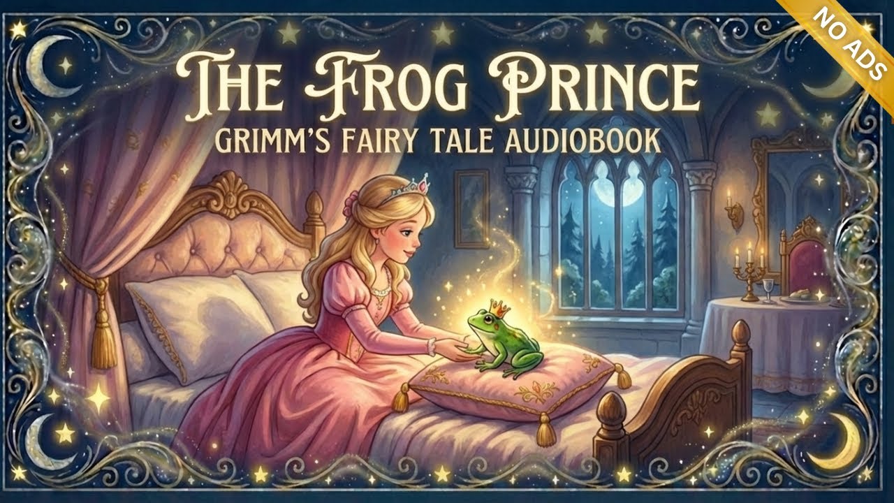 The Frog Prince 🐸 Audiobook | Grimm’s Fairy Tales for Children | 8 Min Bedtime Story