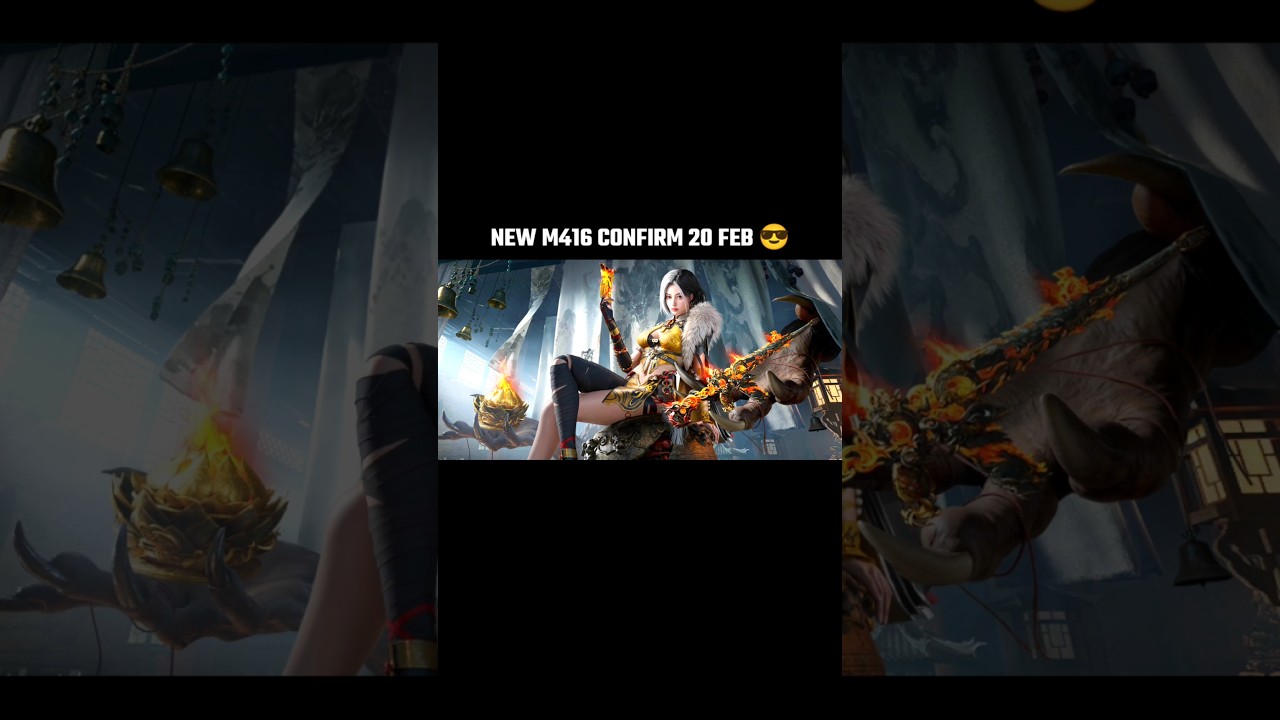 New M416 Wildsoul Warden Pre Order BGMI/PUBG 