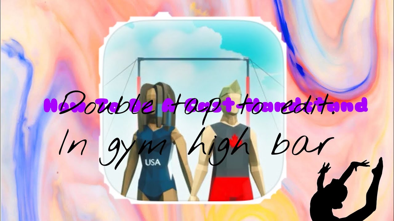 How to do a cast-handstand in gym high bar | ItsRubyBlox