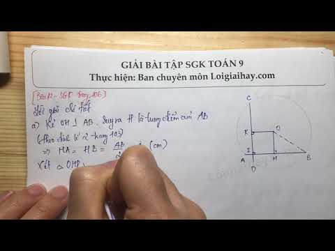 Video Giải bài 12 trang 106 SGK toán 9 tập 1 - youtube