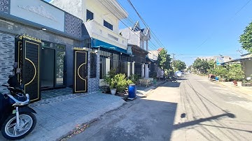 Nhà Mặt Tiền Nhựa 14m, ngay Trường Học, Sát Hóc Môn. chỉ 1tyX sổ hồng,hoàn công bao ngân hàng