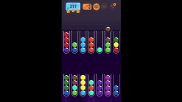 Ball Sort - Color Puzzle Level 217