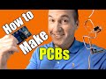 PCB Creation for Beginners - Start to finish tutorial in 10 minutes