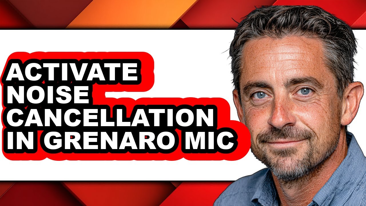 How to Activate Noise Cancellation in Grenaro Mic (easy Method)