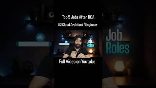Cloud Architect & Engineer Jobs | Top 5 Jobs after BCA #resumewriting #cloudarchitect