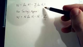 13A part 1 Introduction to Statistical Thermodynamics