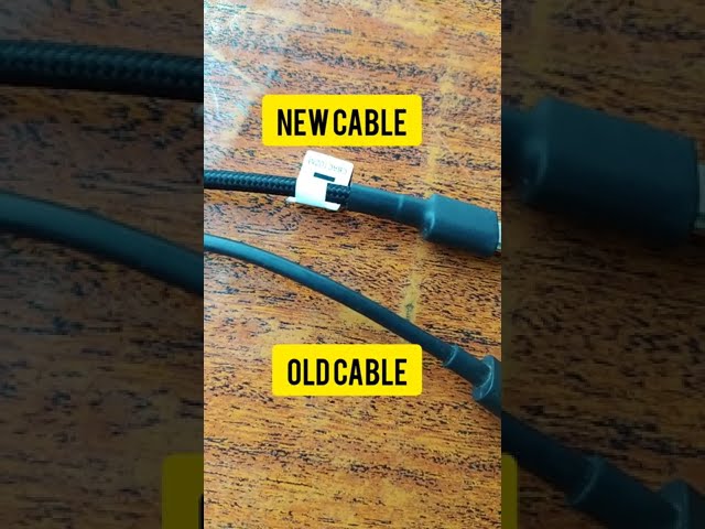 MI Braided USB Type C Cable Short Unboxing | #shorts