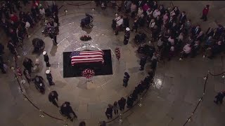 Mourners Share Stories as They Pay Tribute to Bush